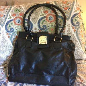 Trina Turk HandBag. Black leather.